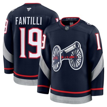 Youth Columbus Blue Jackets #19 Adam Fantilli Navy 2024-25 Stitched Hockey Jersey
