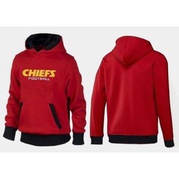Kansas City Chiefs English Version Pullover Hoodie Red & Black Kansas City Chiefs English Version Pullover Hoodie Red & Black
