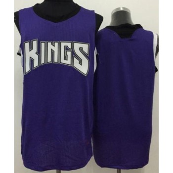 Kings Blank Purple Revolution 30 Stitched NBA Jersey