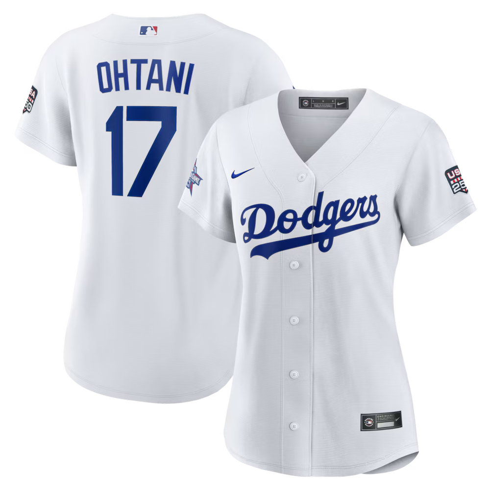 Women's Los Angeles Dodgers #17 Shohei Ohtani Nike White 2026 All-Star Game Replica Jersey