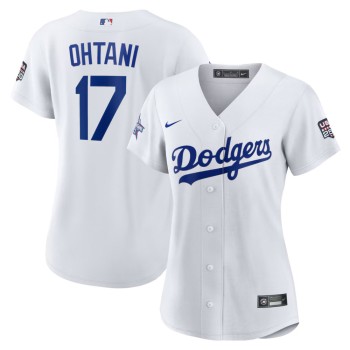 Women's Los Angeles Dodgers #17 Shohei Ohtani Nike White 2026 All-Star Game Replica Jersey Women's Los Angeles Dodgers #17 Shohei Ohtani Nike White 2026 All-Star Game Replica Jersey