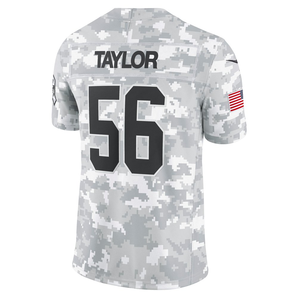Men's New York Giants Lawrence Taylor Arctic Camo 2024 Salute to Service Retired Player Limited Jersey