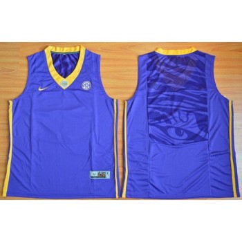 LSU Tigers Blank Purple Basketball Stitched NCAA Jersey LSU Tigers Blank Purple Basketball Stitched NCAA Jersey