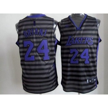 Lakers #24 Kobe Bryant Black/Grey Groove Stitched NBA Jersey Lakers #24 Kobe Bryant Black/Grey Groove Stitched NBA Jersey