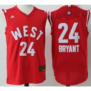 Lakers #24 Kobe Bryant Red 2016 All Star Stitched NBA Jersey Lakers #24 Kobe Bryant Red 2016 All Star Stitched NBA Jersey