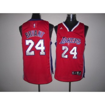 Lakers #24 Kobe Bryant Red Swingman Stitched NBA Jersey Lakers #24 Kobe Bryant Red Swingman Stitched NBA Jersey