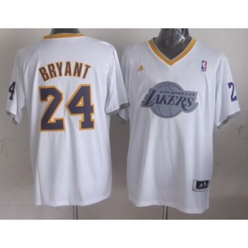 Lakers #24 Kobe Bryant White 2013 Christmas Day Swingman Stitched NBA Jersey Lakers #24 Kobe Bryant White 2013 Christmas Day Swingman Stitched NBA Jersey