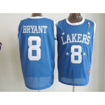 Lakers #8 Kobe Bryant Blue Stitched Throwback NBA Jersey Lakers #8 Kobe Bryant Blue Stitched Throwback NBA Jersey