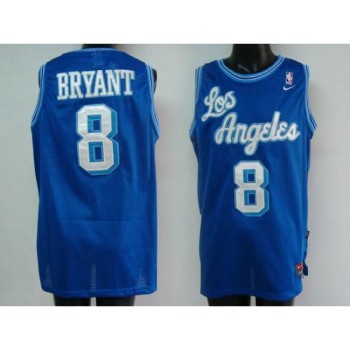 Lakers #8 Kobe Bryant Stitched Blue NBA Jersey Lakers #8 Kobe Bryant Stitched Blue NBA Jersey
