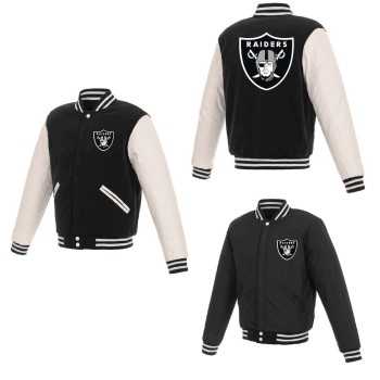 Las Vegas Raiders Reversible Jacket Las Vegas Raiders Reversible Jacket