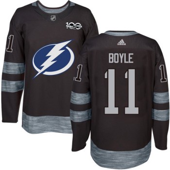 Lightning #11 Brian Boyle Black 1917-2017 100th Anniversary Stitched NHL Jersey Lightning #11 Brian Boyle Black 1917-2017 100th Anniversary Stitched NHL Jersey