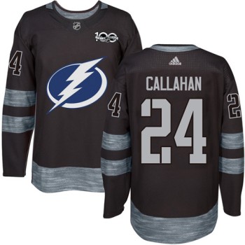 Lightning #24 Ryan Callahan Black 1917-2017 100th Anniversary Stitched NHL Jersey Lightning #24 Ryan Callahan Black 1917-2017 100th Anniversary Stitched NHL Jersey