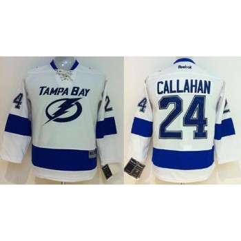 Lightning #24 Ryan Callahan White Road Women's Stitched NHL Jersey Lightning #24 Ryan Callahan White Road Women's Stitched NHL Jersey
