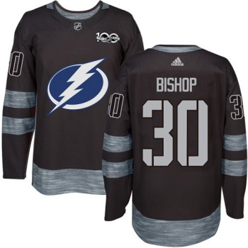 Lightning #30 Ben Bishop Black 1917-2017 100th Anniversary Stitched NHL Jersey Lightning #30 Ben Bishop Black 1917-2017 100th Anniversary Stitched NHL Jersey