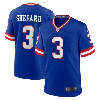 Men's New York Giants Sterling Shepard Royal Classic Player Game Jersey Men's New York Giants Sterling Shepard Royal Classic Player Game Jersey