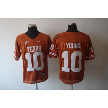 Longhorns #10 Young Orange Stitched NCAA Jersey Longhorns #10 Young Orange Stitched NCAA Jersey