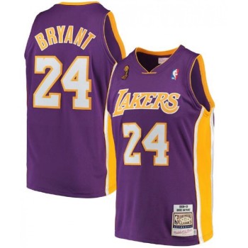 Los Angeles Lakers #24 Kobe Bryant Purple 2008-09 Stitched NBA Jersey Los Angeles Lakers #24 Kobe Bryant Purple 2008-09 Stitched NBA Jersey