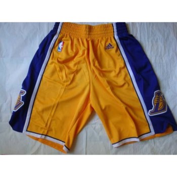 Los Angeles Lakers Yellow NBA Shorts Los Angeles Lakers Yellow NBA Shorts