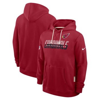Men's Arizona Cardinals Red Cardinal Sideline Standard Issue Top Prospect Dri-FIT Hoodie Men's Arizona Cardinals Red Cardinal Sideline Standard Issue Top Prospect Dri-FIT Hoodie