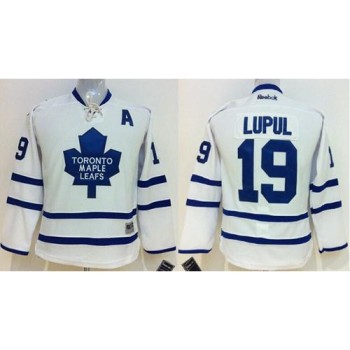 Maple Leafs #19 Joffrey Lupul White Stitched Youth NHL Jersey Maple Leafs #19 Joffrey Lupul White Stitched Youth NHL Jersey