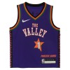 Toddler Phoenix Suns Devin Booker Purple 2024/25 Swingman Player Jersey - City Edition