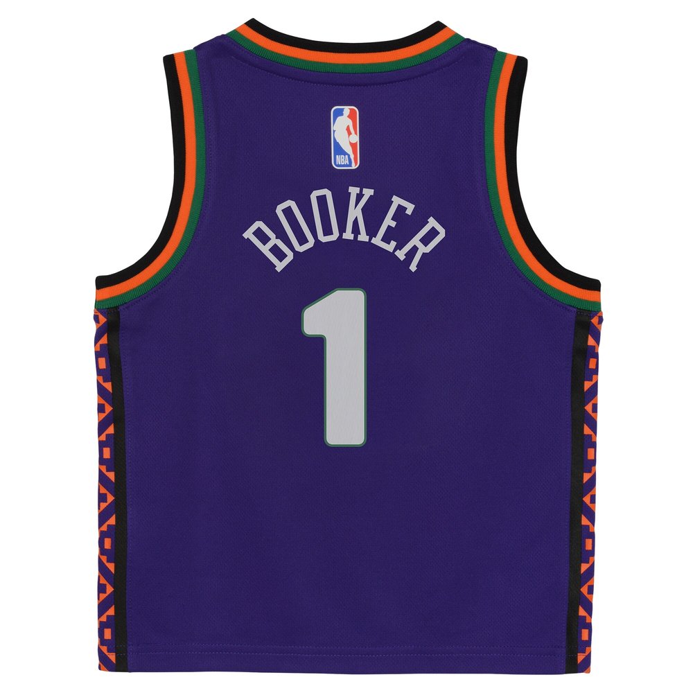 Toddler Phoenix Suns Devin Booker Purple 2024/25 Swingman Player Jersey - City Edition