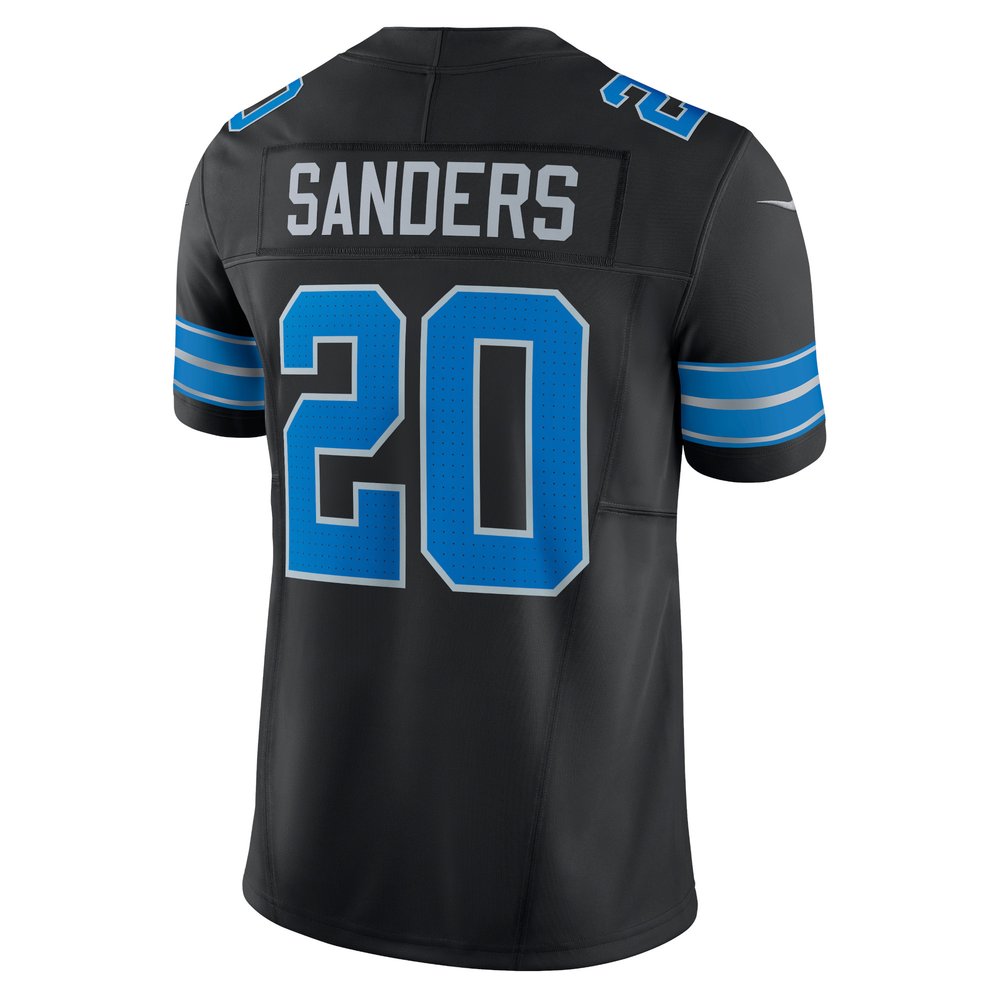 Men's Detroit Lions #20 Barry Sanders Black 2nd Alternate Vapor F.U.S.E. Limited Jersey