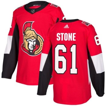 Men's Ottawa Senators #61 Mark Stone Red Stitched NHL Jersey