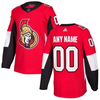 Men's Ottawa Senators Personalized Authentic Red Home Stitched NHL Jersey