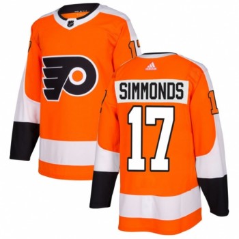 Men's Philadelphia Flyers #17 Wayne Simmonds Orange Stitched NHL Jersey Men's Philadelphia Flyers #17 Wayne Simmonds Orange Stitched NHL Jersey