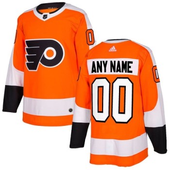 Men's Philadelphia Flyers Personalized Authentic Orange Home Stitched NHL Jersey Men's Philadelphia Flyers Personalized Authentic Orange Home Stitched NHL Jersey