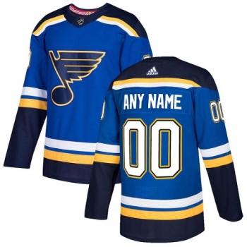 Men's St. Louis Blues Personalized Authentic Royal Blue Home Stitched NHL Jersey Men's St. Louis Blues Personalized Authentic Royal Blue Home Stitched NHL Jersey