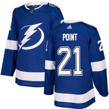 Men's Tampa Bay Lightning #21 Brayden Point Blue Stitched NHL Jersey Men's Tampa Bay Lightning #21 Brayden Point Blue Stitched NHL Jersey