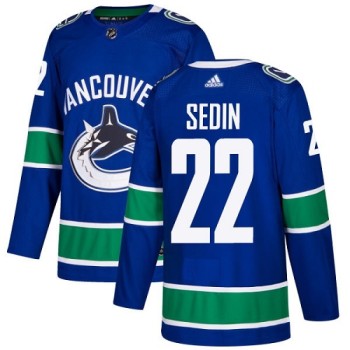 Men's Vancouver Canucks #22 Daniel Sedin Blue Stitched NHL Jersey Men's Vancouver Canucks #22 Daniel Sedin Blue Stitched NHL Jersey
