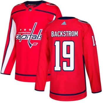Men's Washington Capitals #19 Nicklas Backstrom Red Stitched NHL Jersey Men's Washington Capitals #19 Nicklas Backstrom Red Stitched NHL Jersey