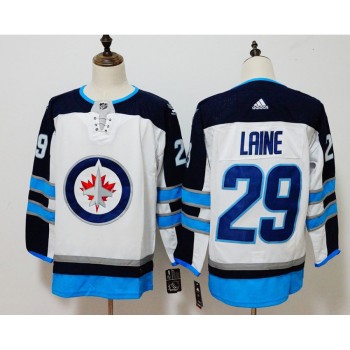 Men's Winnipeg Jets #29 Patrik Laine White Stitched NHL Jersey Men's Winnipeg Jets #29 Patrik Laine White Stitched NHL Jersey