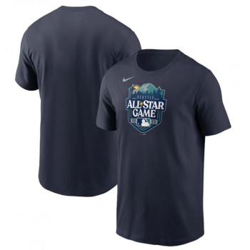 Men's All-star 2023 Navy Game Logo T-Shirt Men's All-star 2023 Navy Game Logo T-Shirt