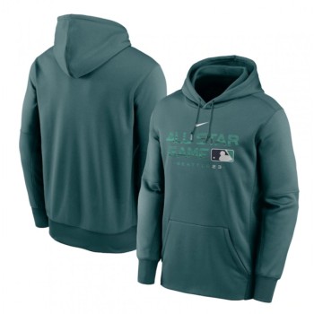 Men's All-star 2023 Teal Therma Fleece Pullover Hoodie Men's All-star 2023 Teal Therma Fleece Pullover Hoodie