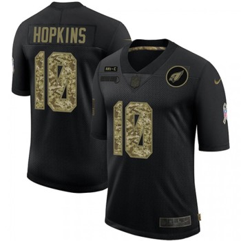 Men's Arizona Cardinals #10 DeAndre Hopkins 2020 Black Camo Salute To Service Stitched Jersey Men's Arizona Cardinals #10 DeAndre Hopkins 2020 Black Camo Salute To Service Stitched Jersey