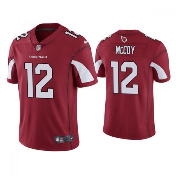 Men's Arizona Cardinals #12 Colt McCoy Red Vapor Untouchable Limited Stitched Jersey Men's Arizona Cardinals #12 Colt McCoy Red Vapor Untouchable Limited Stitched Jersey