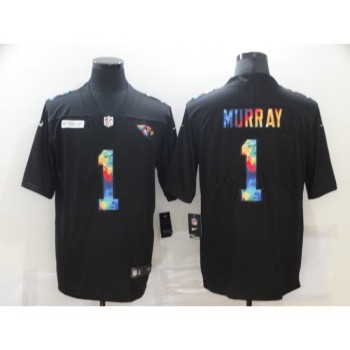 Men's Arizona Cardinals #1 Kyler Murray 2020 Black Crucial Catch Limited Stitched Jersey Men's Arizona Cardinals #1 Kyler Murray 2020 Black Crucial Catch Limited Stitched Jersey