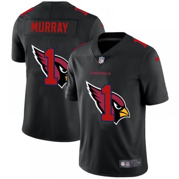 Men's Arizona Cardinals #1 Kyler Murray Black Shadow Logo Limited Stitched Jersey Men's Arizona Cardinals #1 Kyler Murray Black Shadow Logo Limited Stitched Jersey