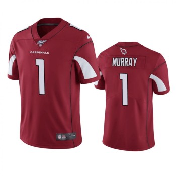 Men's Arizona Cardinals #1 Kyler Murray Red 2019 100th Season Vapor Untouchable Limited Stitched NFL Jersey Men's Arizona Cardinals #1 Kyler Murray Red 2019 100th Season Vapor Untouchable Limited Stitched NFL Jersey