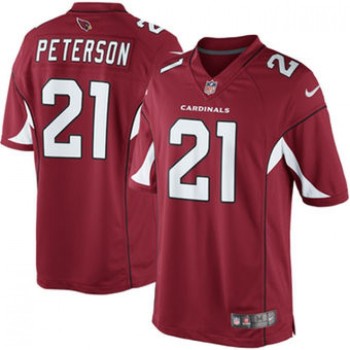 Men's Arizona Cardinals #21 Patrick Peterson Team Color Stitched Limited NFL Jersey Men's Arizona Cardinals #21 Patrick Peterson Team Color Stitched Limited NFL Jersey