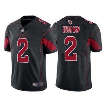 Men's Arizona Cardinals #2 Marquise Brown Black Color Rush Limited Stitched Jersey Men's Arizona Cardinals #2 Marquise Brown Black Color Rush Limited Stitched Jersey