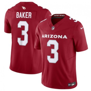 Men's Arizona Cardinals #3 Budda Baker Red 2023 F.U.S.E. Vapor Untouchable F.U.S.E. Limited Stitched Football Jersey Men's Arizona Cardinals #3 Budda Baker Red 2023 F.U.S.E. Vapor Untouchable F.U.S.E. Limited Stitched Football Jersey