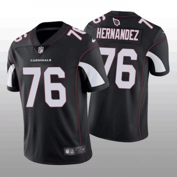 Men's Arizona Cardinals #76 Will Hernandez Black Vapor Untouchable Stitched Football Jersey Men's Arizona Cardinals #76 Will Hernandez Black Vapor Untouchable Stitched Football Jersey