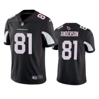 Men's Arizona Cardinals #81 Robbie Anderson Black Vapor Untouchable Stitched Football Jersey Men's Arizona Cardinals #81 Robbie Anderson Black Vapor Untouchable Stitched Football Jersey