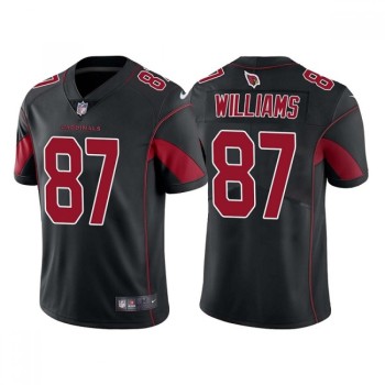 Men's Arizona Cardinals #87 Maxx Williams Black Color Rush Limited Stitched Jersey Men's Arizona Cardinals #87 Maxx Williams Black Color Rush Limited Stitched Jersey