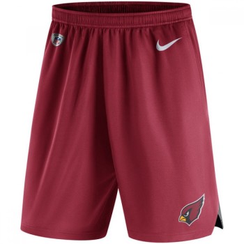 Men's Arizona Cardinals Red Knit Performance Shorts